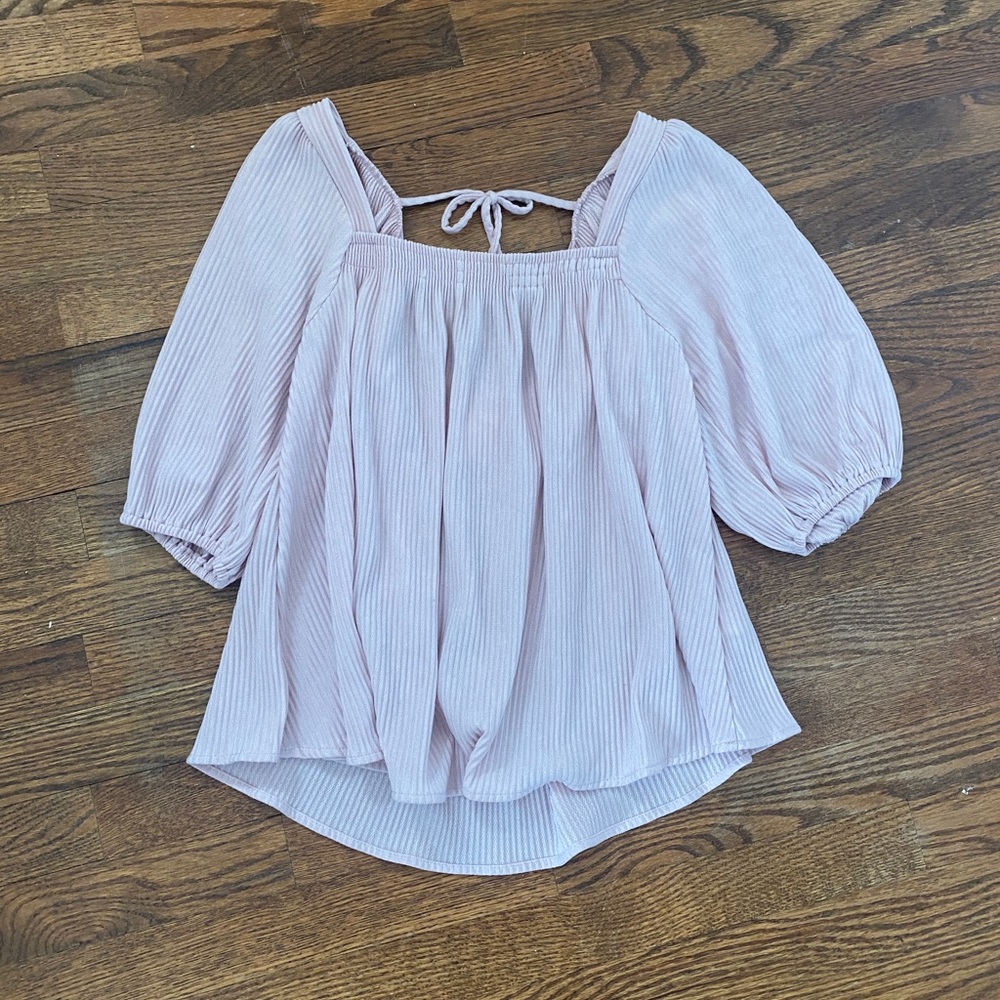 Pink blouse